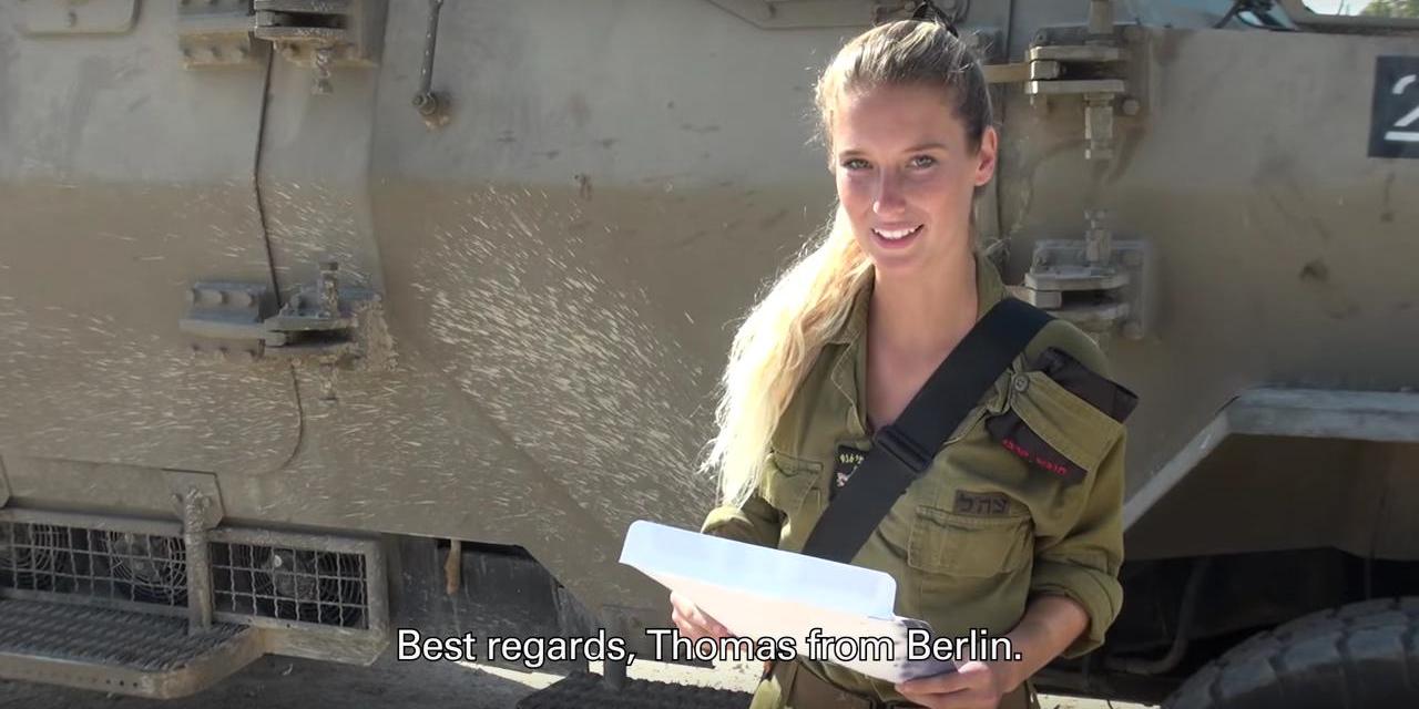 Letters With Blessings to Israeli Soldiers