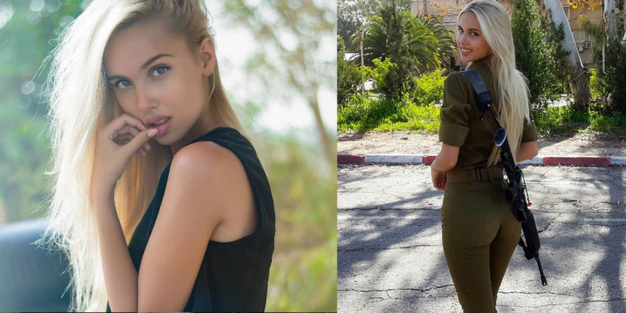 Maria Domark – Israeli Soldier and Model
